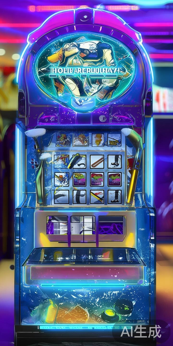 作为经典的老虎机游戏之一，亚邮冰球突破融合了冰球元